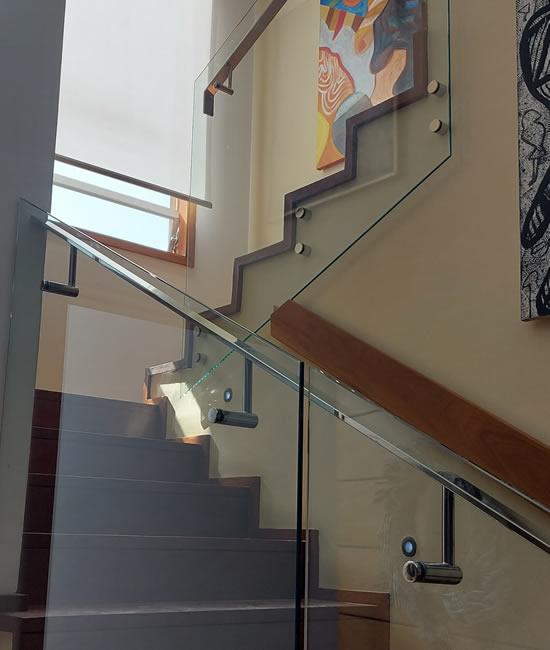 Barandas Vidrio-Inox