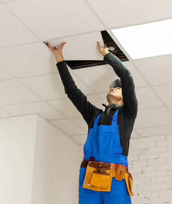 Instalación de Cielorrasos